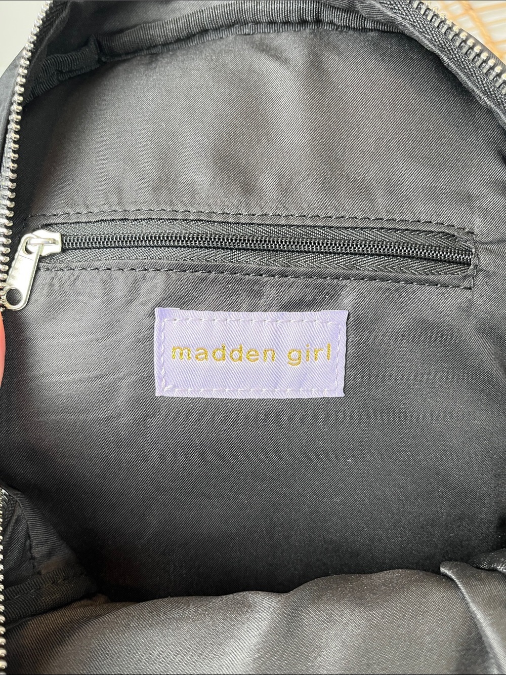 Madden Girl Adjustable Nylon Sling Backpack - Picture 11 of 11